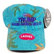 Ladies Trump  Camo Hat Custom Embroidery slogan   eb-33524193